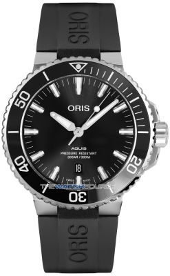 Buy this new Oris Aquis Date 43.5mm 01 733 7730 4134-07 4 24 64EB mens watch for the discount price of £1,487.00. UK Retailer.